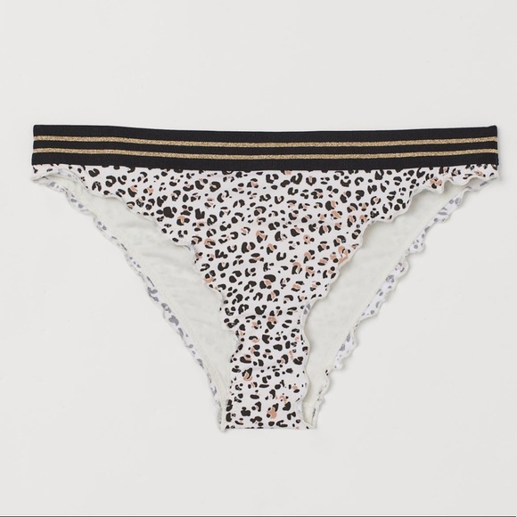 Leopard Print Bikini Bottoms - Picture 1 of 9